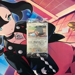 Lechonk Pokemon Card 156/198 Best Buy Promo